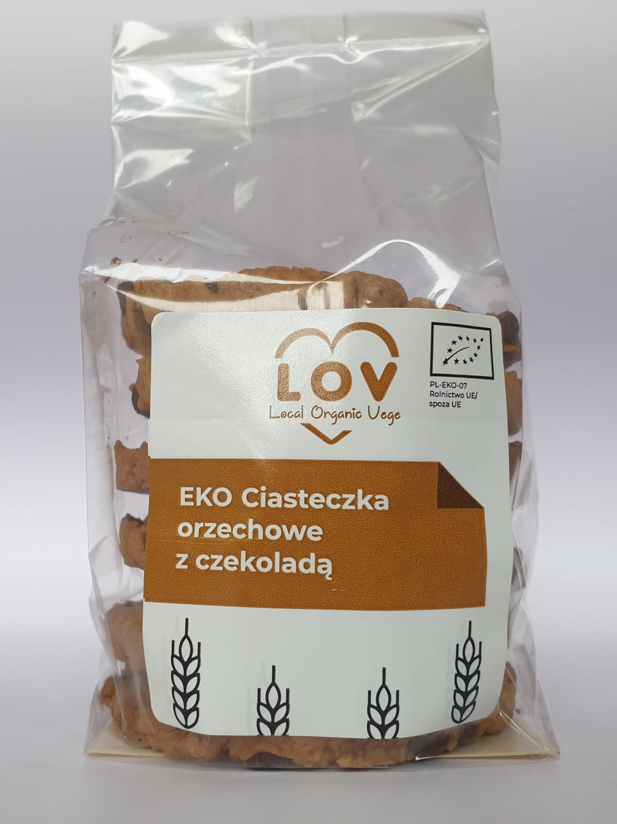 Biscoitos de amendoim com chocolate 240g EKO LOKALES BIO-VEGE