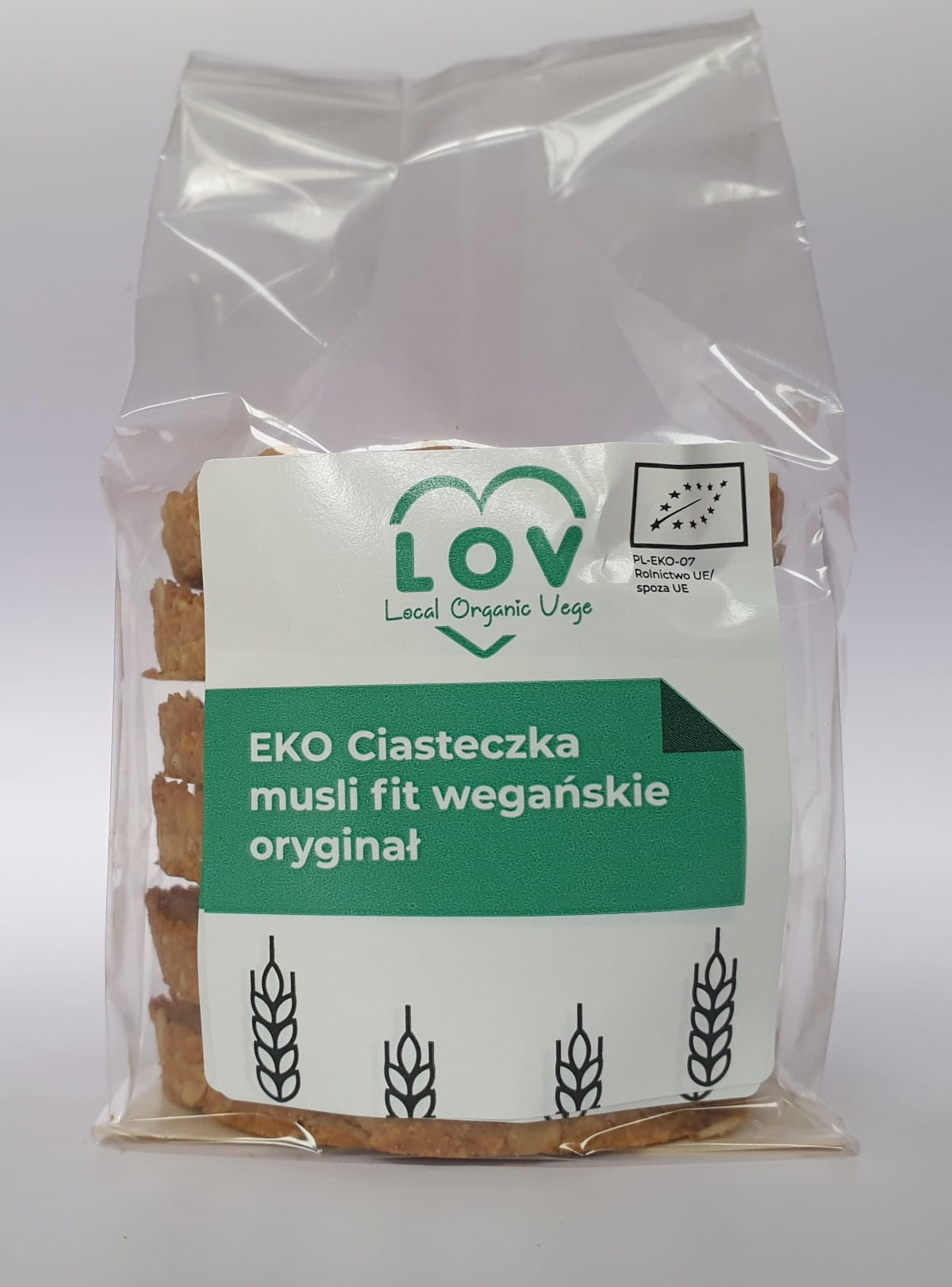 Müsli Fit sušenky veganské original 240g EKO LOKALES BIO-VEGE