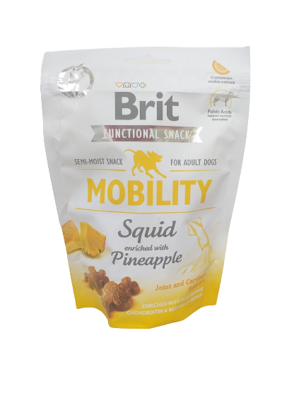 CARE Dog Functional Snack Mobility Tintenfisch & Ananas 150g - BRIT