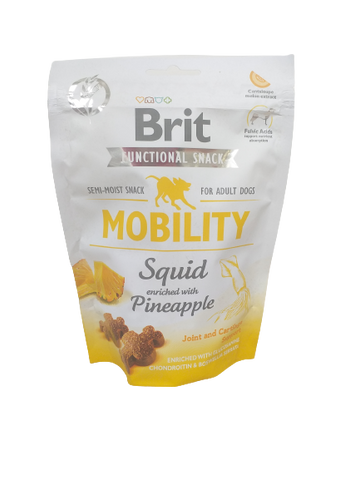 CARE Dog Functional Snack Mobility Tintenfisch & Ananas 150g - BRIT