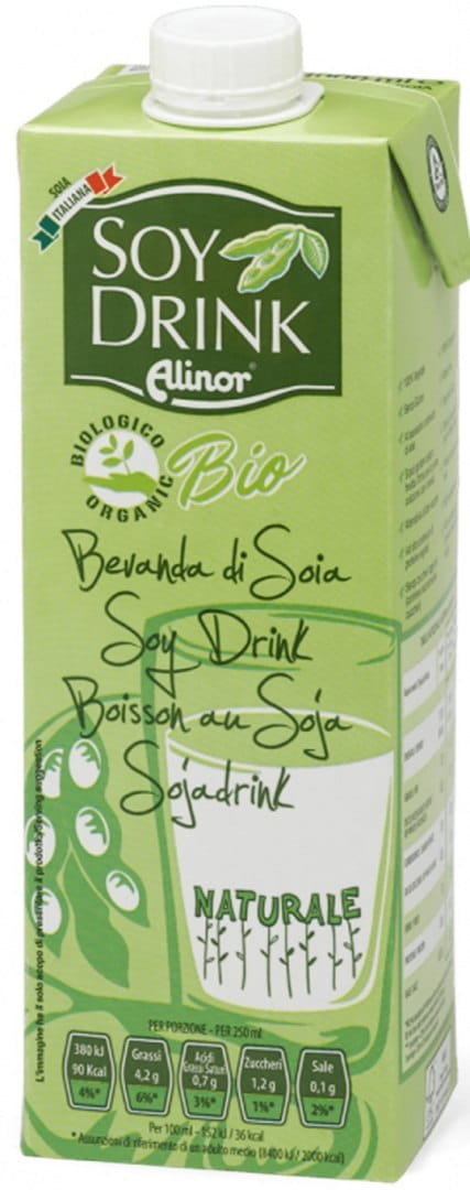 น้ำดื่มถั่วเหลืองออร์แกนิกธรรมชาติ BIO 1000 มล. ALINOR