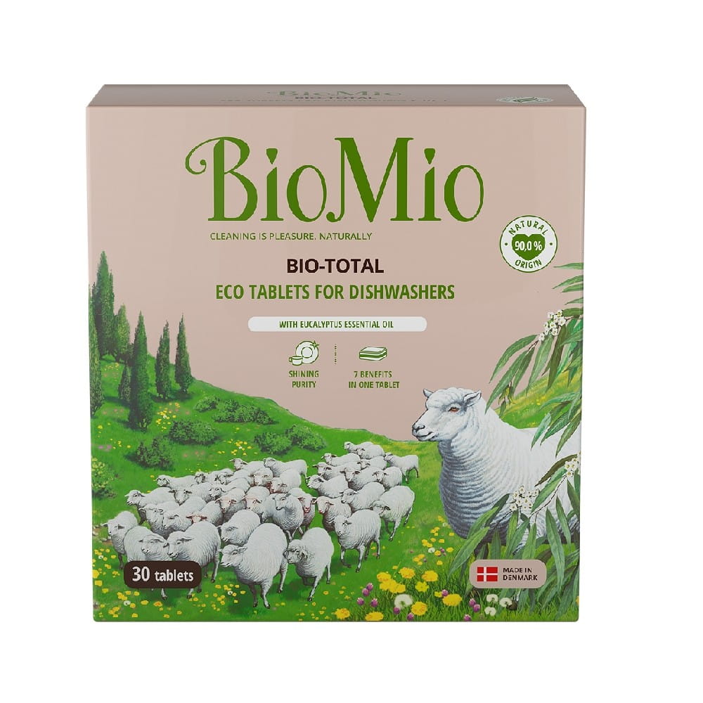 Bio - celkové tablety do myčky 30 kusů