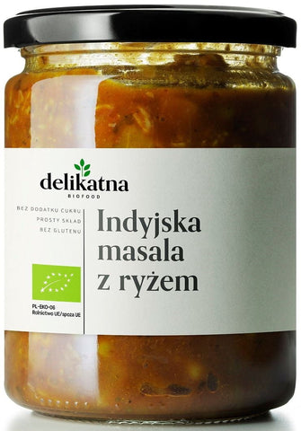 Indisches Masala mit Reis BIO 540 ml - DELICATE