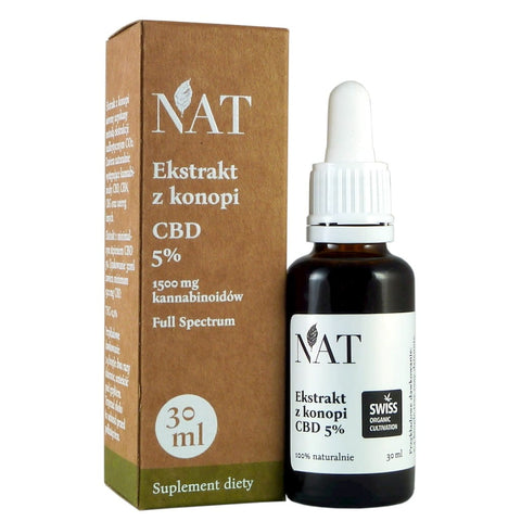 Öl - Hanfextrakt 5% CBD 30ml XL NAT