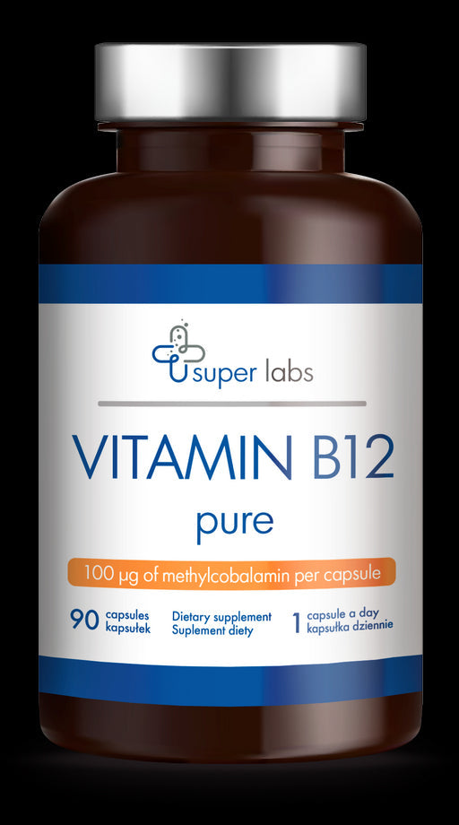 Vitamin B12 90 kapslí SUPER LABS