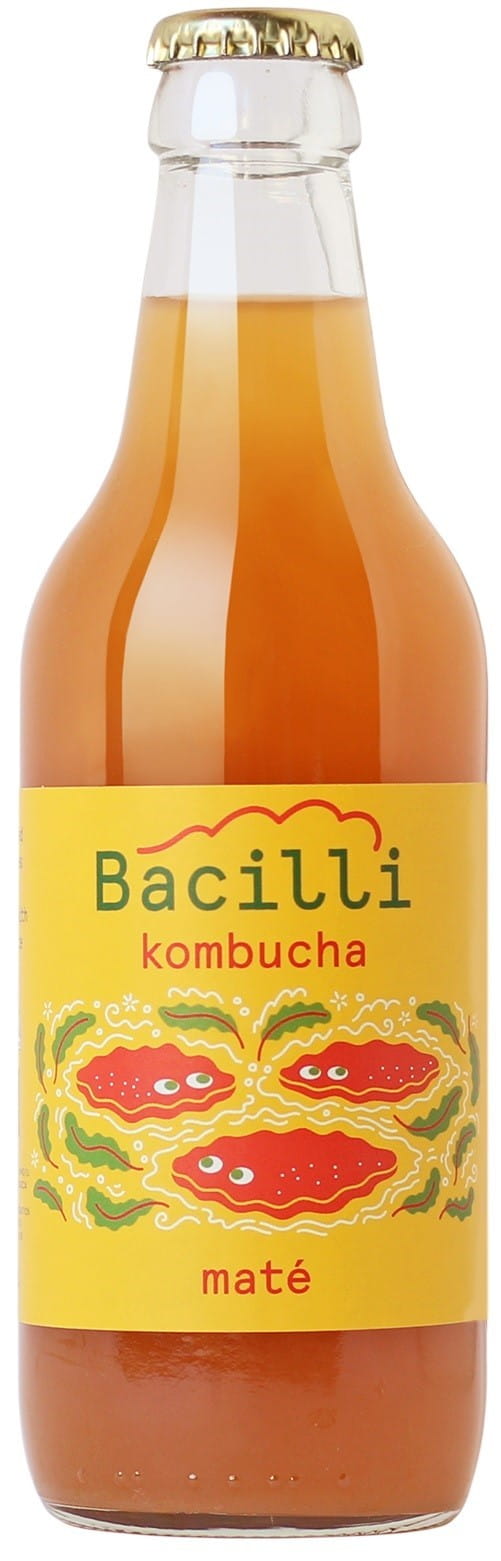 Kombucha Mate Orgânico 330ml