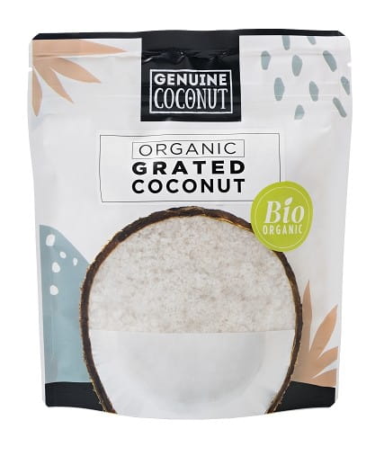 Frische Kokosraspeln, glutenfrei BIO 120 g - ECHTE KOKOSNUSS