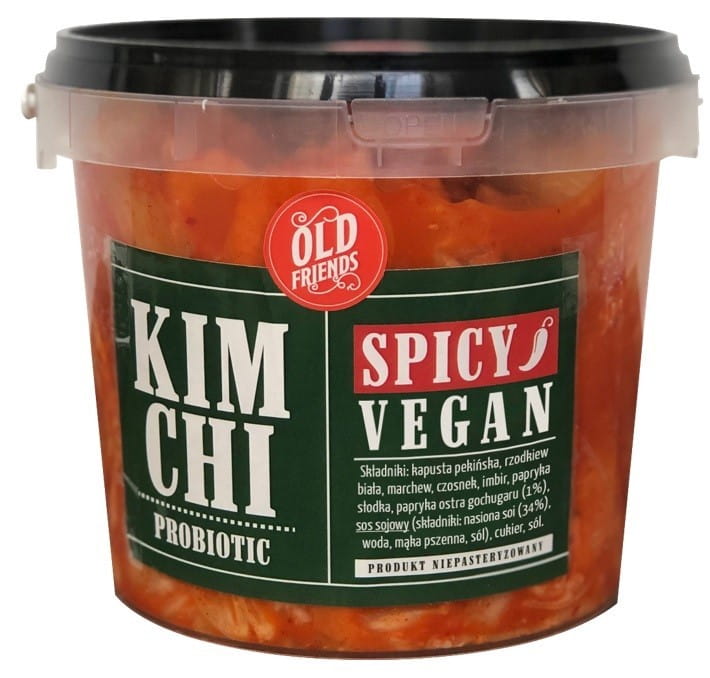 Kimchi vegan scharf 900g ALTE FREUNDE