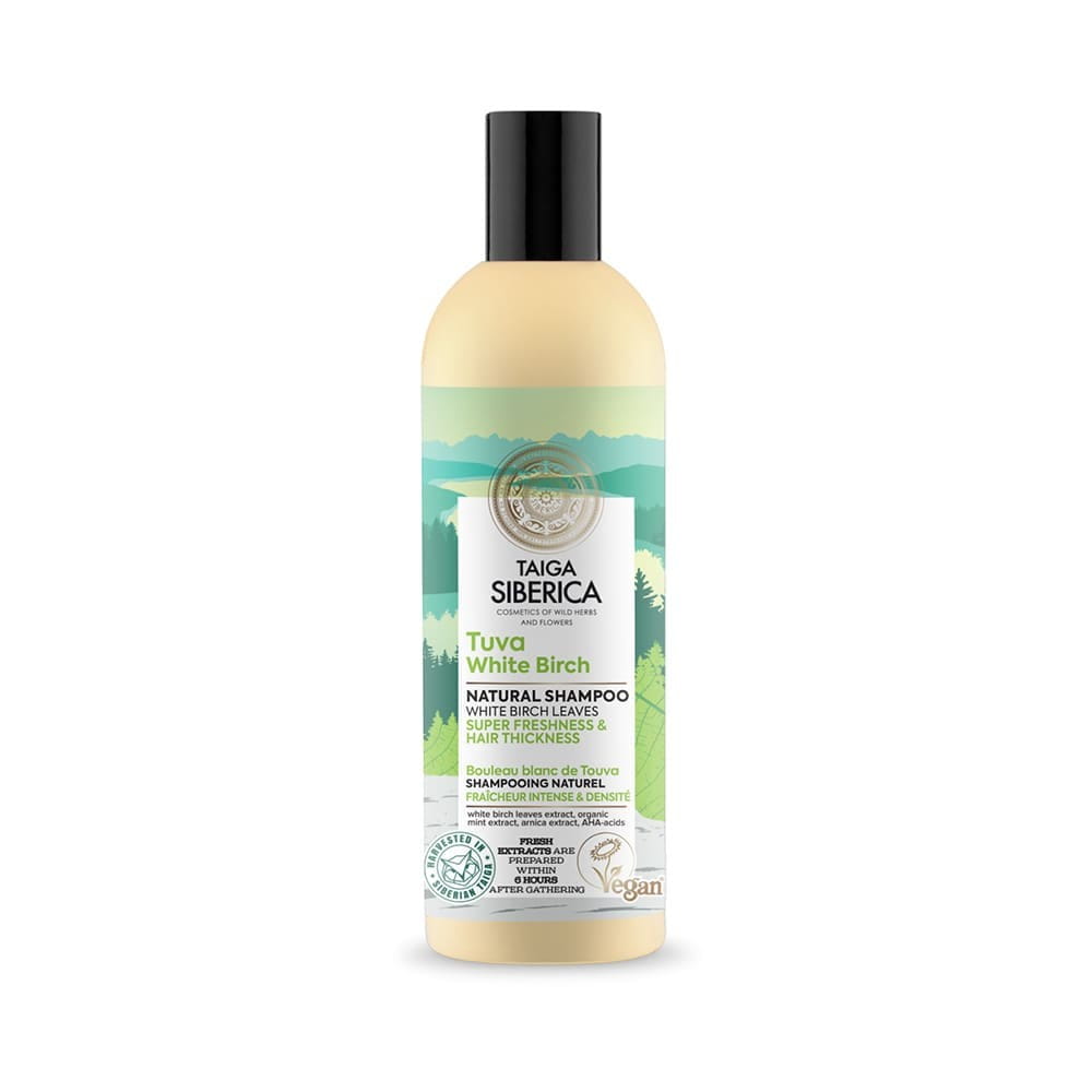 Erfrischendes Haarshampoo mit weißer Birke 270 ml