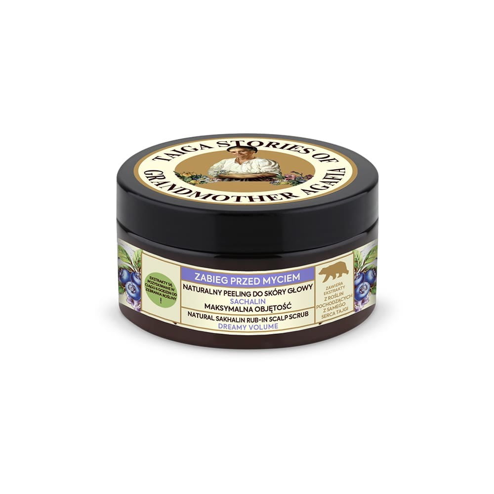 Peeling na pokožku hlavy s bílým jílem 100 ml