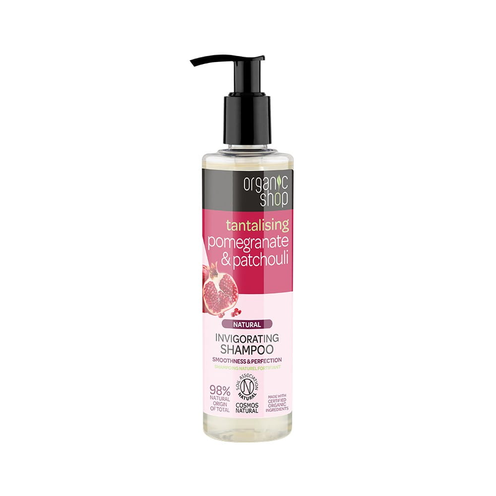 Erfrischendes Haarshampoo mit Granatapfel und Patschuli 280 ml