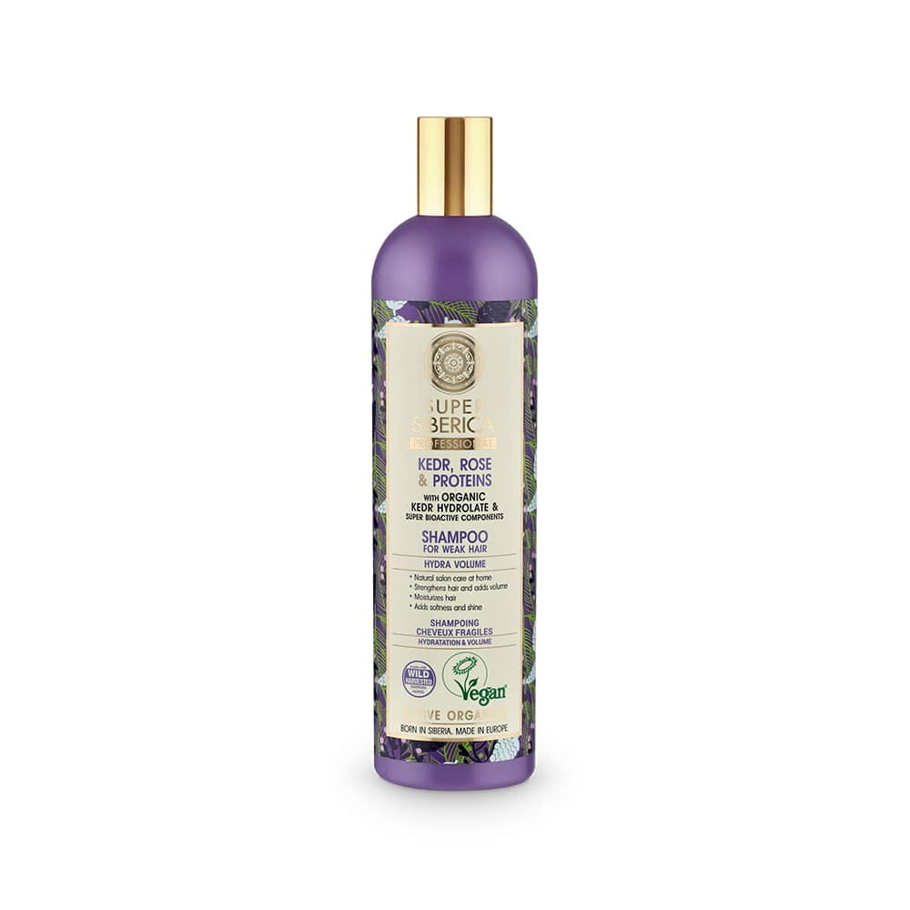 Shampoo für geschwächtes Haar, Feuchtigkeit und Volumen 400 ml