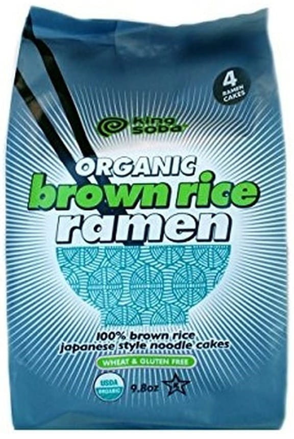 Ramen-Nudeln από καστανό ρύζι σε ιαπωνικό στυλ χωρίς γλουτένη BIO 280 g - KING SOBA