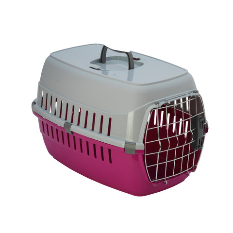 Kleintransporter mit IATA-Schloss Metalltür 30,5x50x33,5cm Fuchsia [Y2500 -1505 FUK] - YARRO