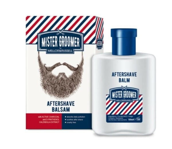 Mister Groomer After Shave Balm med aktivt kol 100 ml