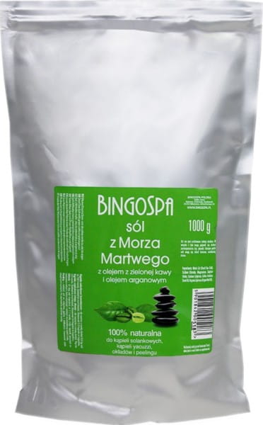 Salz aus dem Toten Meer mit BingoSpa Arganöl