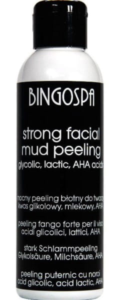 Silné bahenní peeling na obličej 100 g BingoSpa