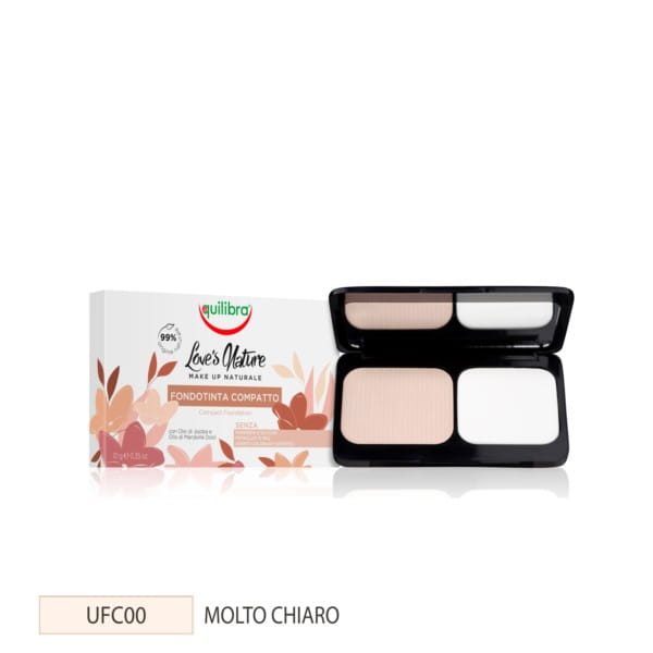 Molto chiaro 10g EQUILIBRA kompakte Foundation