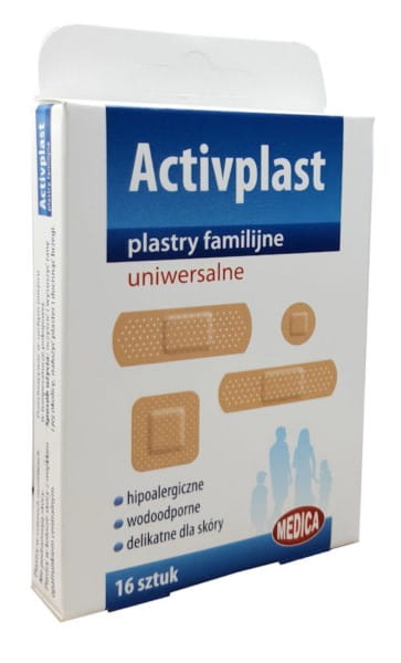 Universelle Familienpatches 16 Stück - ACTIVPLAST