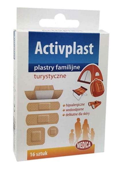 Familientouristenpflaster 16 Stk. - ACTIVPLAST