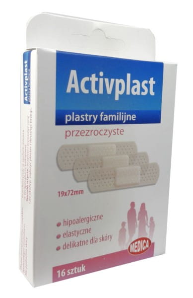 Transparente Familienpflaster 16 Stk. - ACTIVPLAST
