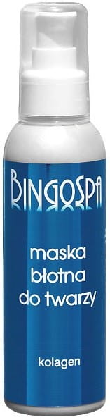 Máscara facial de lama com colágeno 150 g BingoSpa