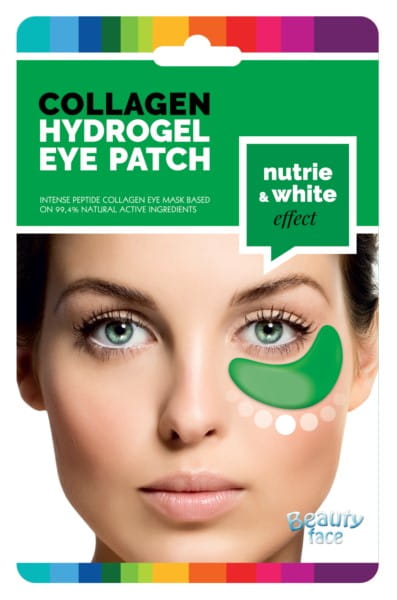 Ernährungs-Augenpads mit Gurke BEAUTY FACE