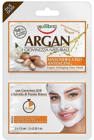 Argan-Gesichtsmaske 2x75ml EQUILIBRA