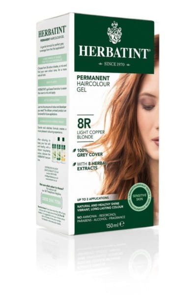 Haarfarbe 8r Kupferblond hell 150 ml HERBATINT