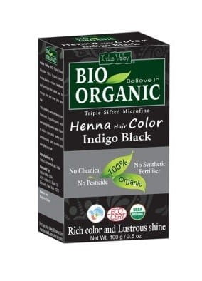 Henna für Haare ECO BLACK 100g INDUS VALLEY