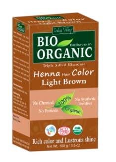 EKO Haar Henna hellbraun 100g INDUS VALLEY