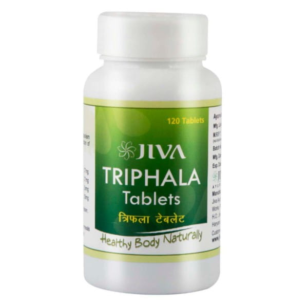 Triphala 120 tab. Reinigung des Darms JIVA AYURVEDA