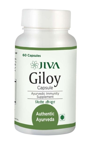 Giloy 60 Kapseln Atmungssystem JIVA AYURVEDA