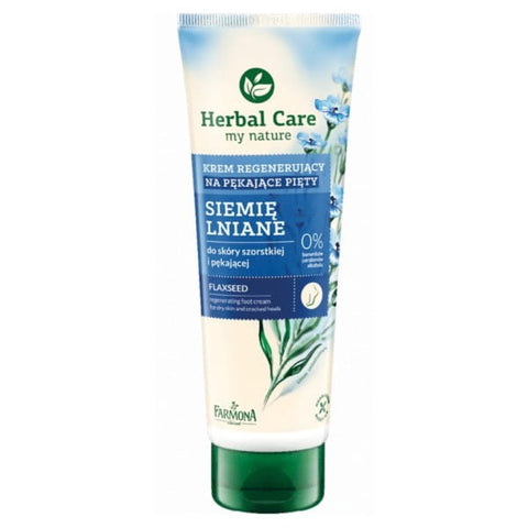 HERBAL CARE Leinsamencreme für rissige Fersen