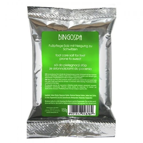 Fußschwitzsalz 150 g BingoSpa