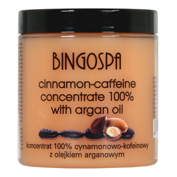 Koncentrát pro tělo Skořice Kofein 250 g BINGOSPA
