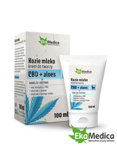 Gesichtscreme Ziegenmilch CBD Aloe EKAMEDICA