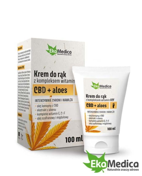 Handcreme ecf CBD Aloe 100 ml EKAMEDICA