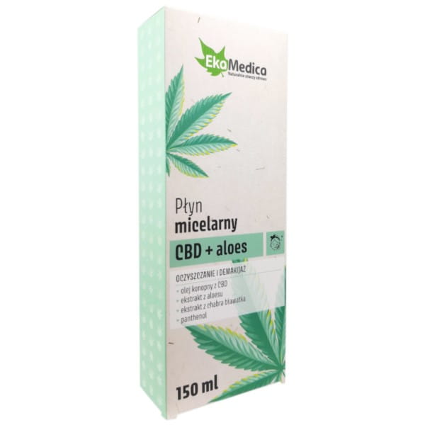 CBD Mizellenflüssigkeit und Aloe Vera 150 ml EKAMEDICA