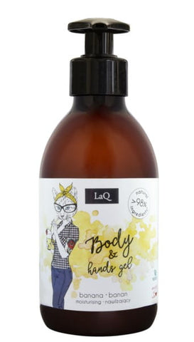 Banane Körper- und Handwaschgel 300ml LAQ