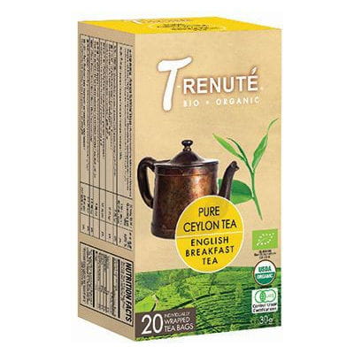 Černý anglický snídaňový čaj BIO 30 g (15 g x 20 ks) - T'RENUTE