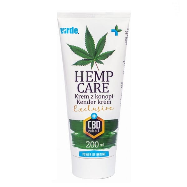 Hanfpflege Hanfcreme exklusiv CBD 200 ml VIRDE