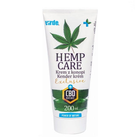 Hanfpflege Hanfcreme exklusiv CBD 200 ml VIRDE