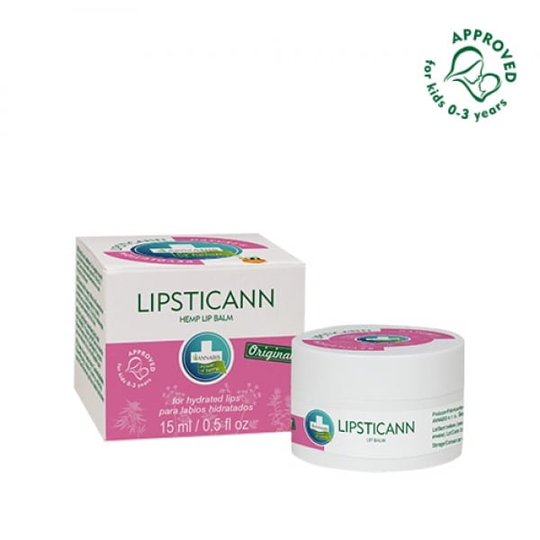 Lipstican Hanf-Lippenbalsam mit ANNABIS-Wachs