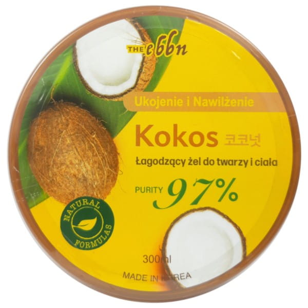 Kokosové uklidňující tělové gel 300ml THE EBBN