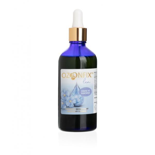 Flachs 100 ml ozonisiertes Leinöl mit einer OZONFIX-Pipette
