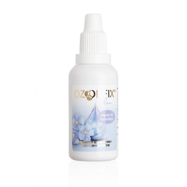 Lněné semínko 30 ml ozonizovaný lněný olej OZONFIX