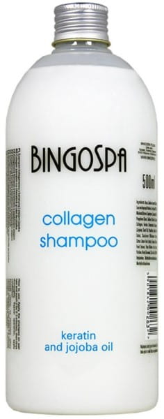 Kollagenshampoo mit Jojobaöl 500 ml BINGOSPA