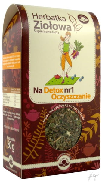 Té de Hierbas Detox N.º 1 limpiador 80g NATURE VITA