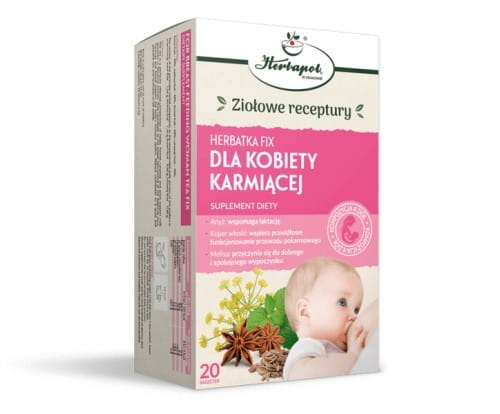 Para uma mulher lactante, fixe 2 g x 20 unid. HERBAPOL